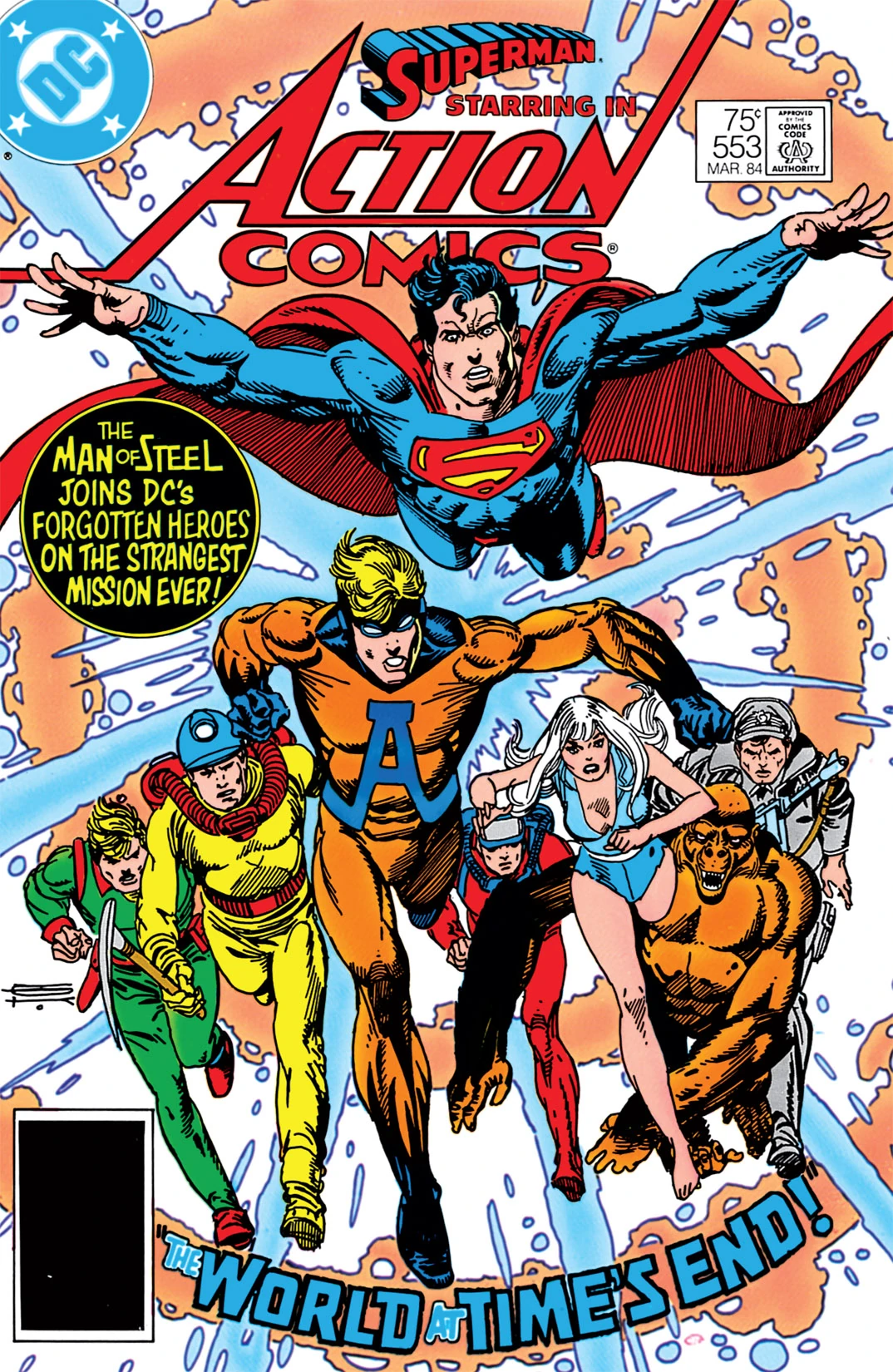 Action Comics #553 (DC, 1984 — Cover A) cover
